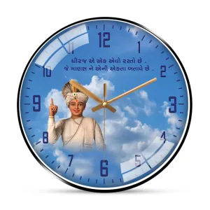 Attractive swaminarayan wall clock