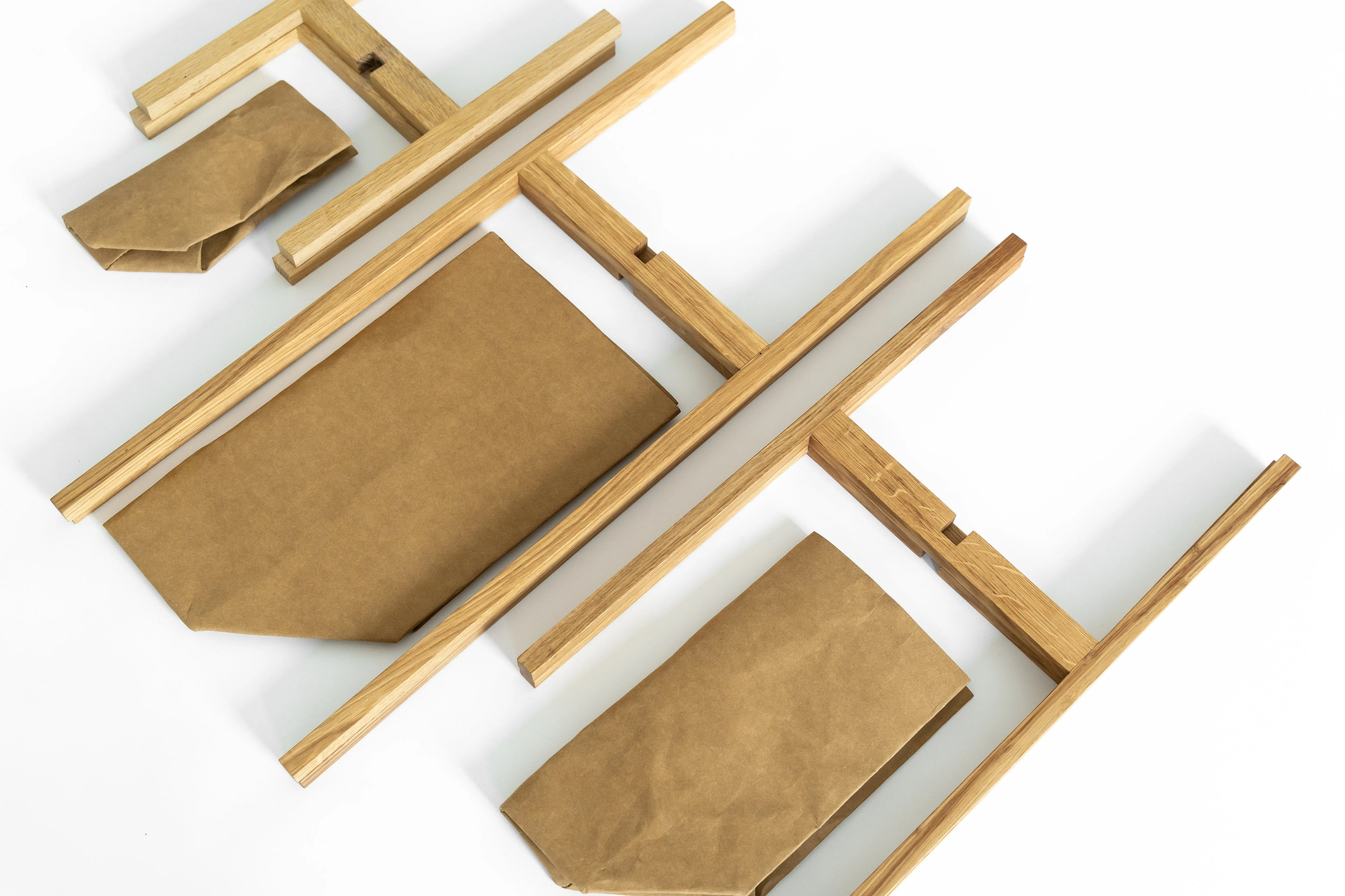 Augalas Oak Plant Stand
