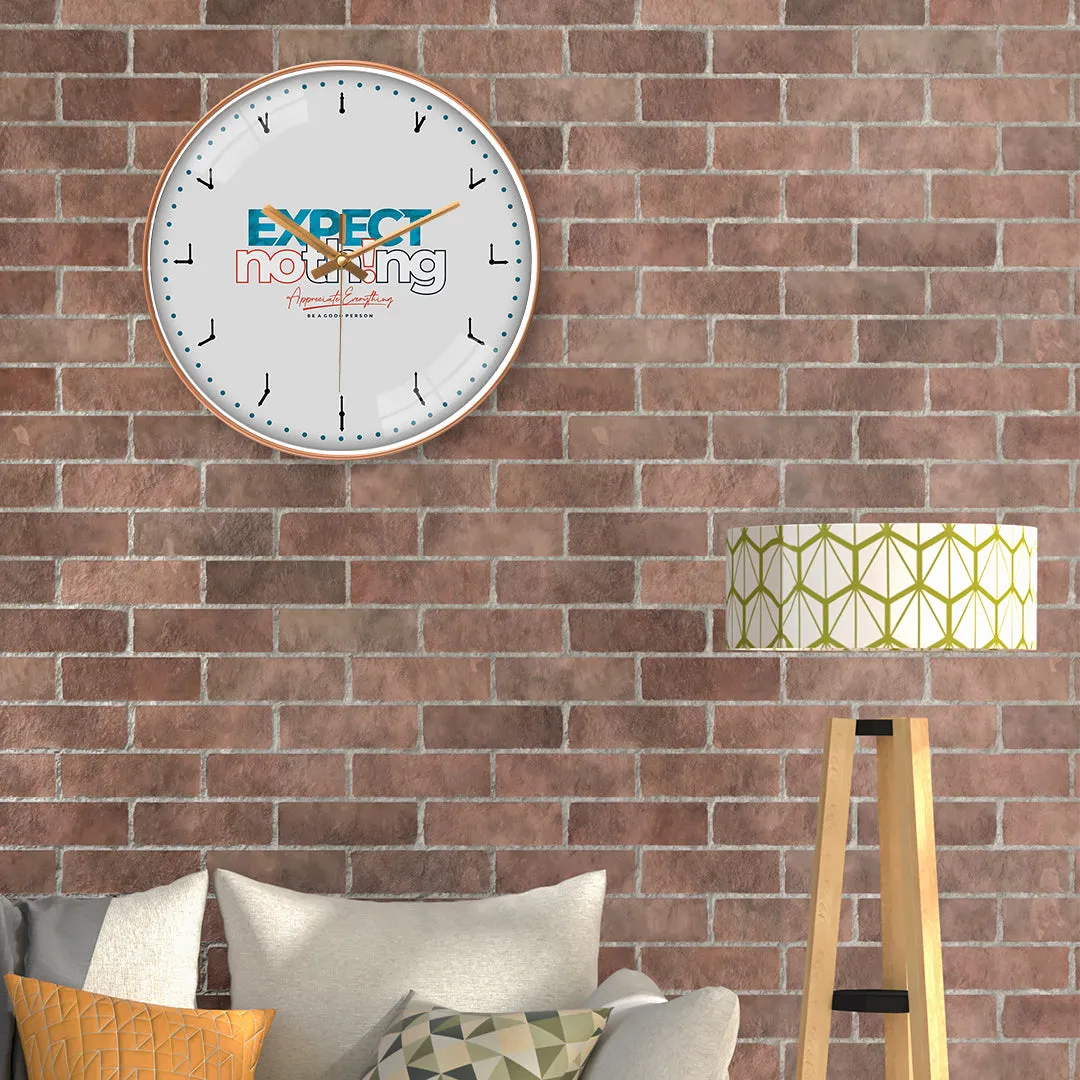 Be good motivational wall clock
