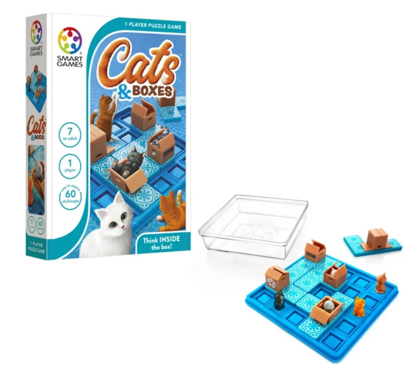 Cats & Boxes Puzzle Game