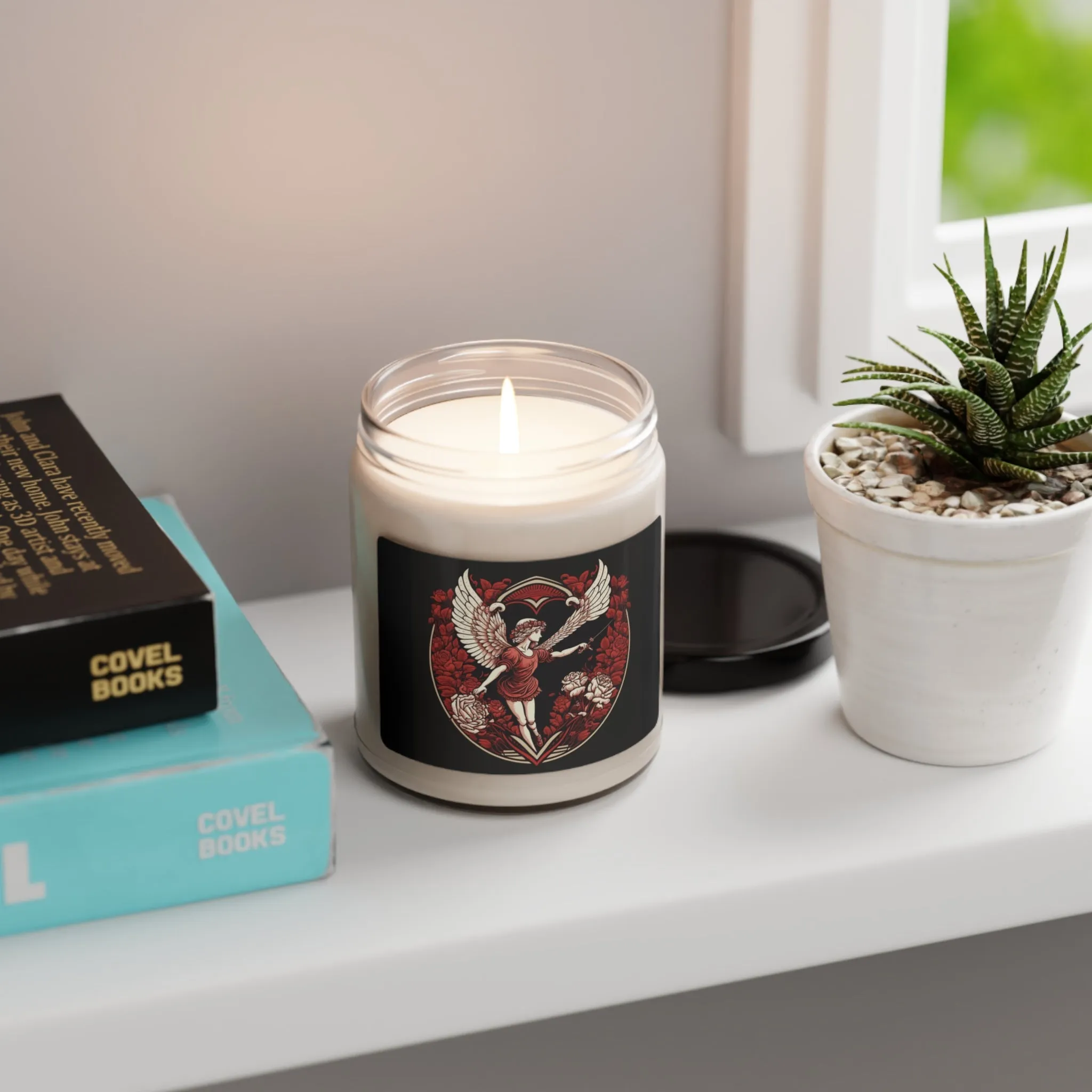 Cupid Is waiting To Shot His Arrow Scented Soy Candle, 9oz