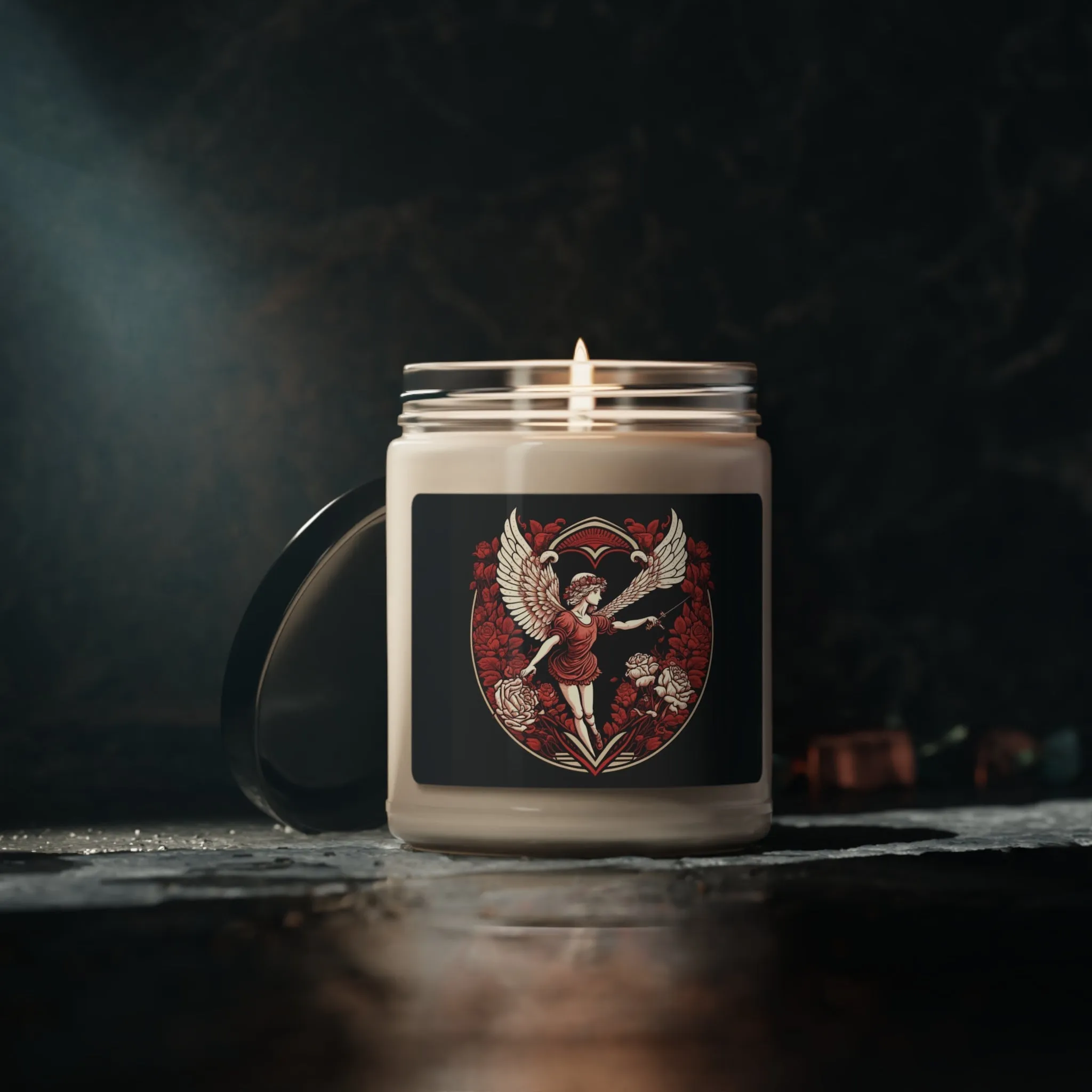Cupid Is waiting To Shot His Arrow Scented Soy Candle, 9oz