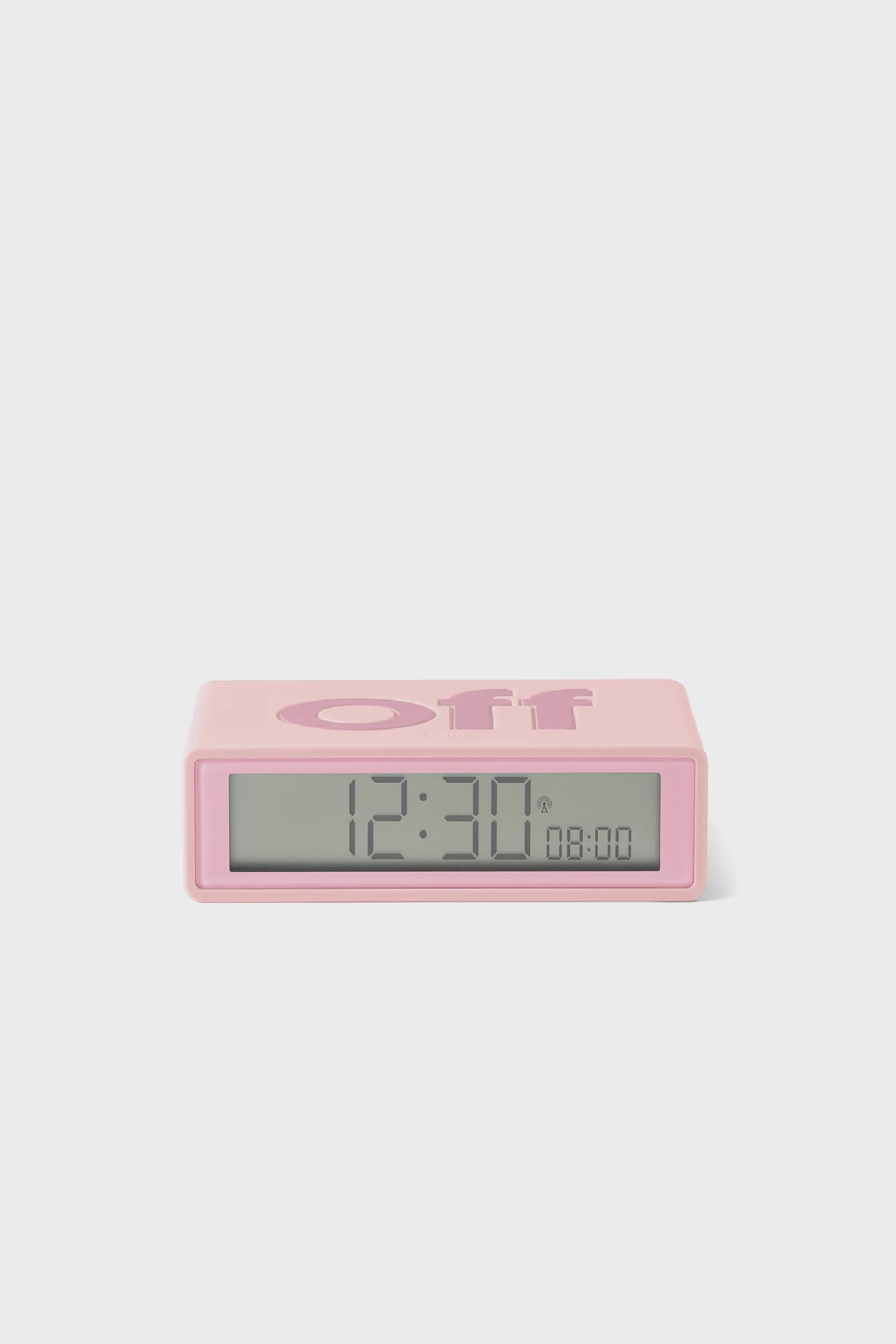 Flip  Clock Reversible Alarm Clock - Pink