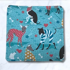 Greyhounds in Jammies Aqua Jar Gripz Jar Opener