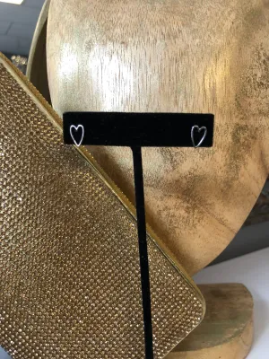 Heart Wire Earring