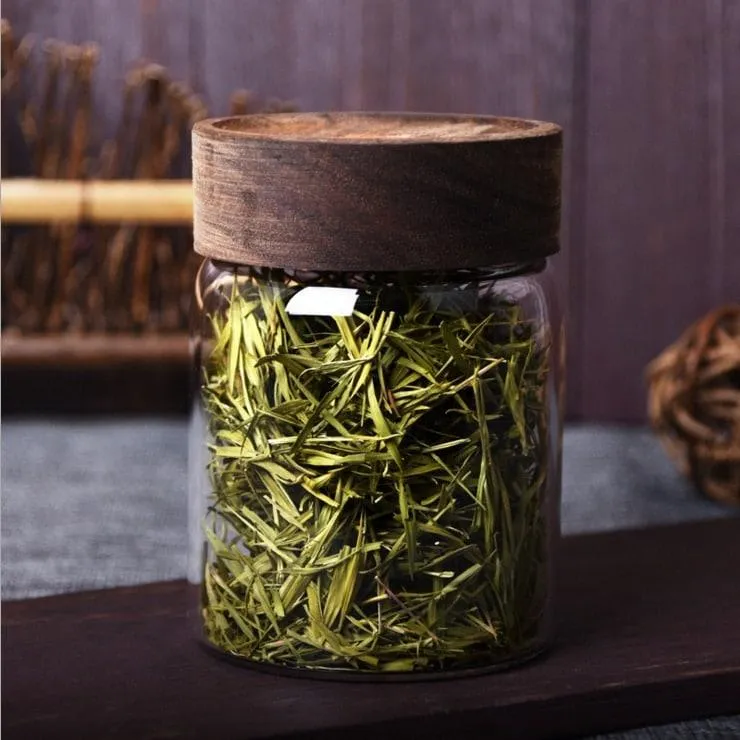 Kitchen Transparent Glass Storage Jars
