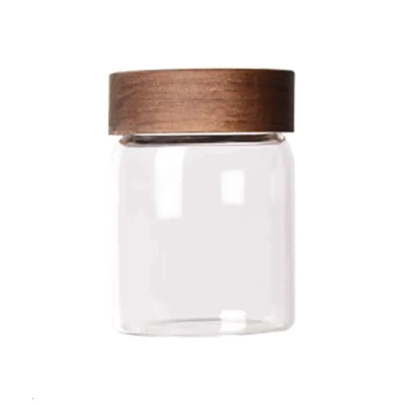 Kitchen Transparent Glass Storage Jars