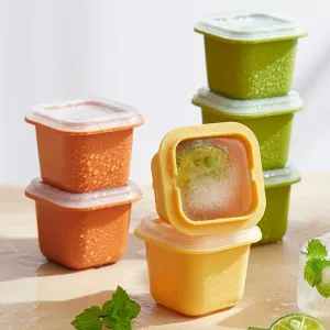 Large Silicone Ice Cube Tray with Lid  BPAFree Reusable