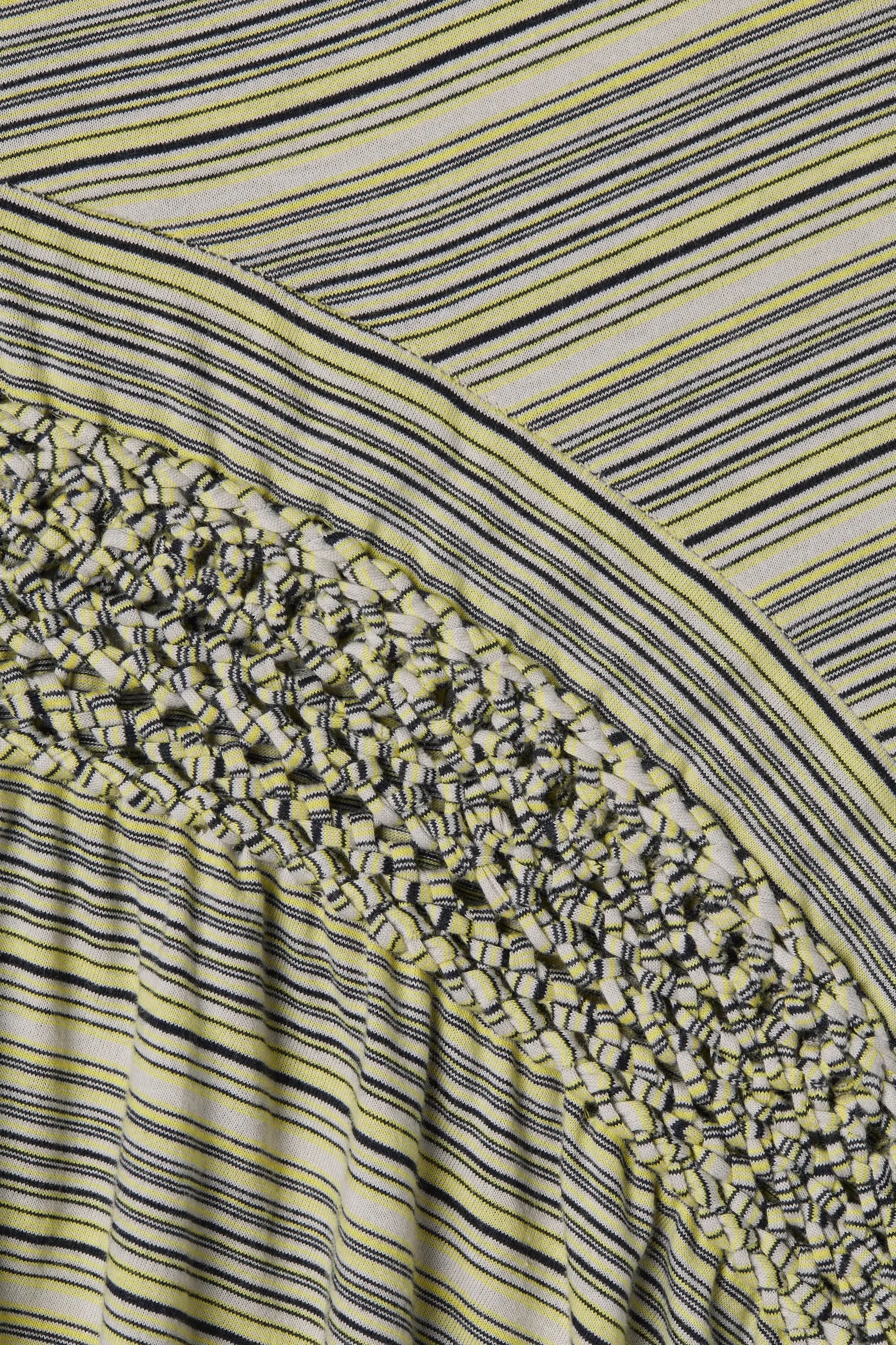 Maceio Top Lemon Navy Stripe - Final Sale