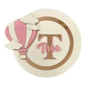 Name Plaque- Hot Air Balloon