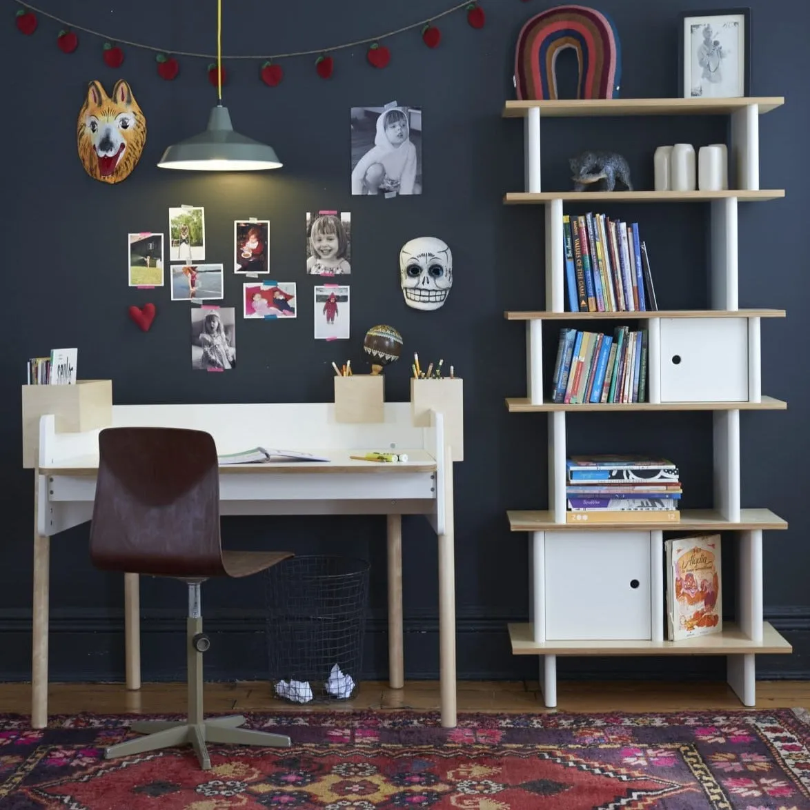 Oeuf Vertical Mini Library Birch