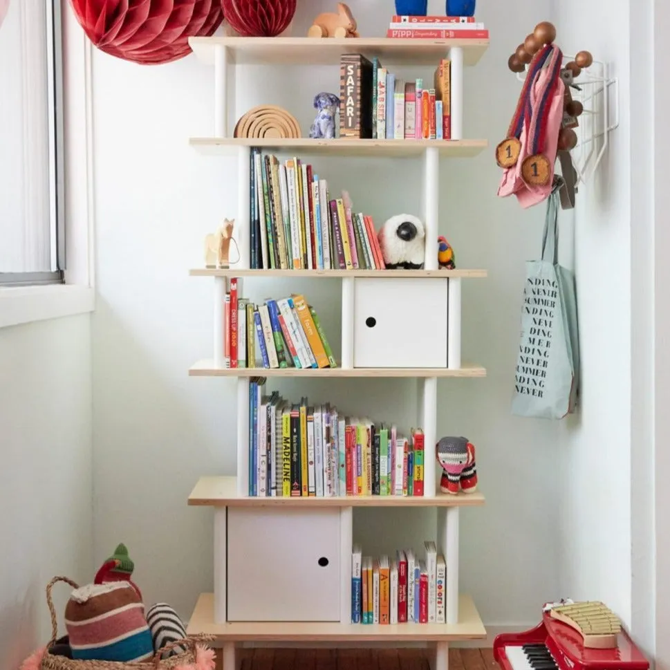 Oeuf Vertical Mini Library Birch