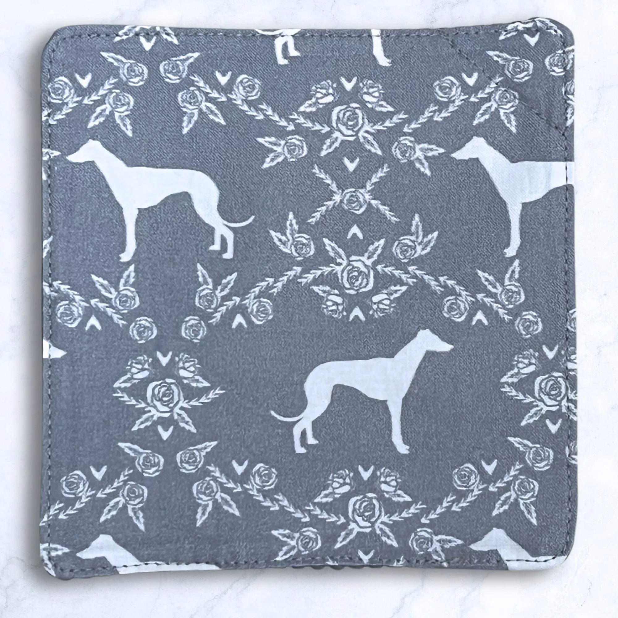 Rosette Greyhounds Grey Jar Gripz Jar Opener