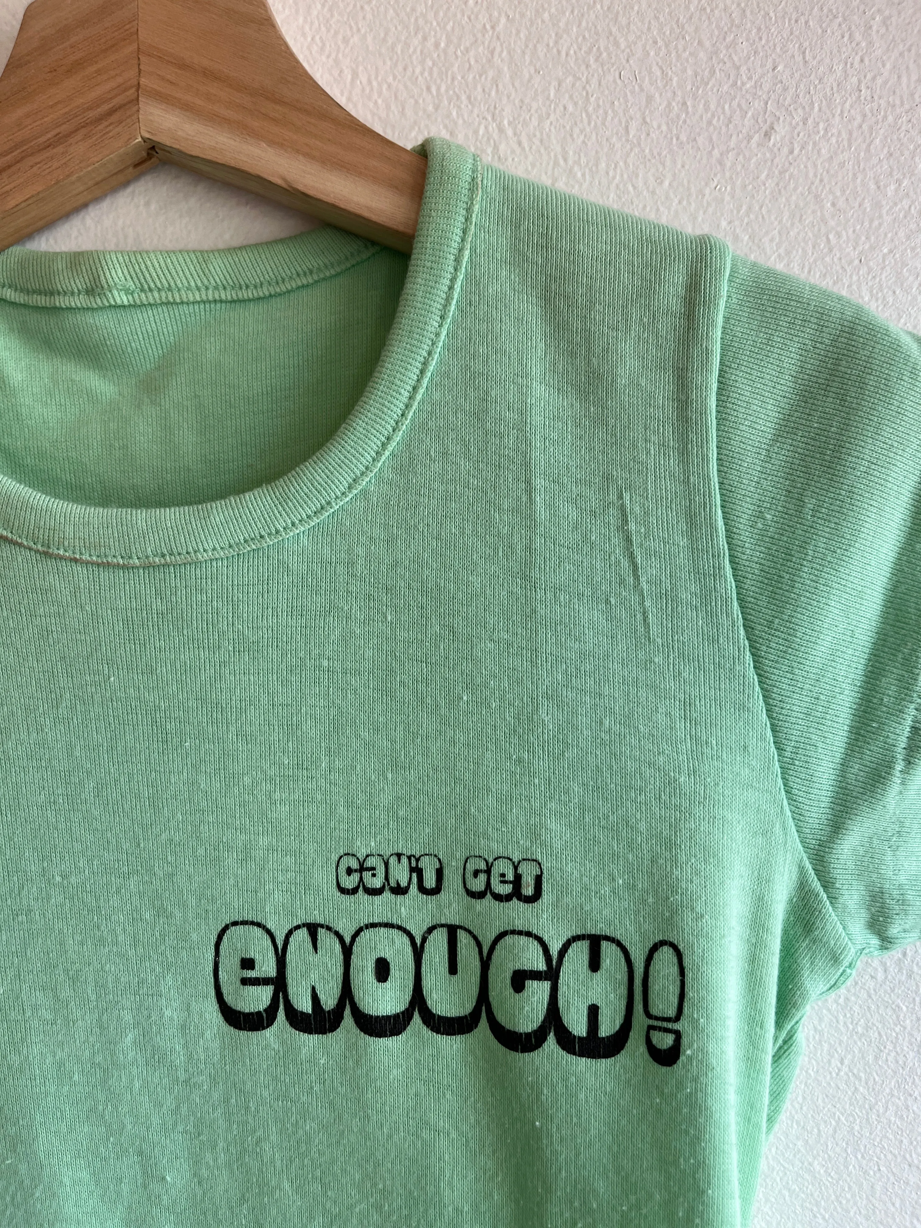 Vintage 1970s Cant Get Enough T-Shirt