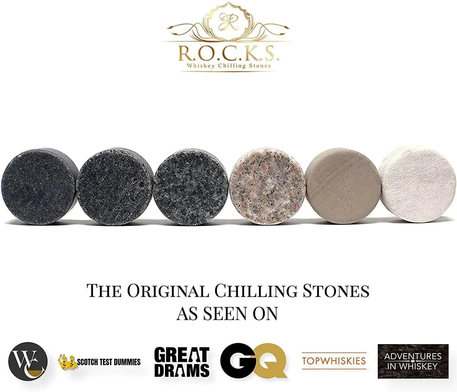 Whiskey Stones & Twist Glass Edition