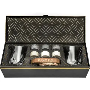 Whiskey Stones & Twist Glass Edition