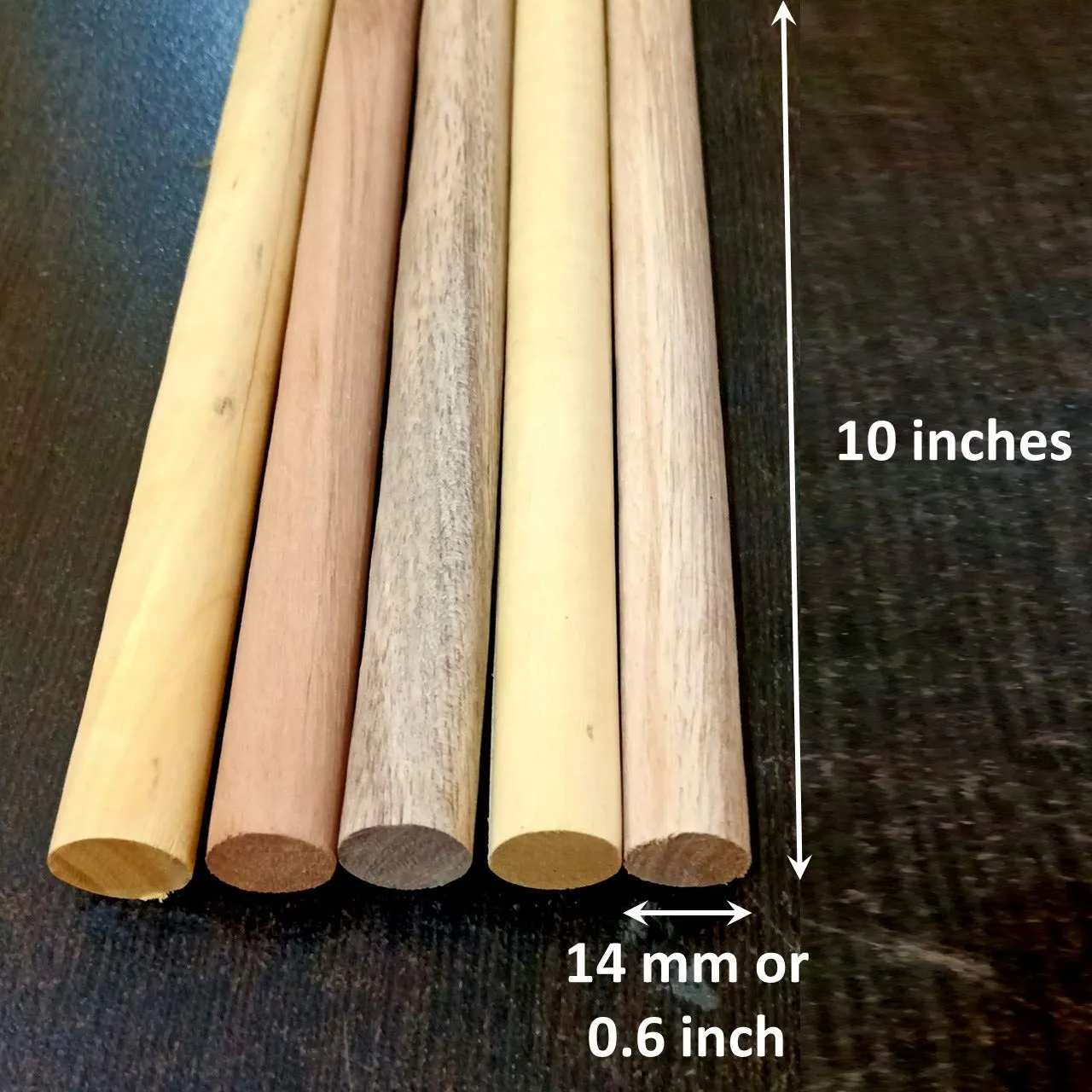 Wooden Dowel Rods